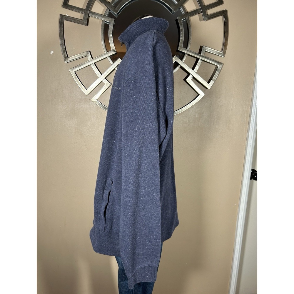 QuikSilver Waterman Collection 1/4 Zip Knit Pullover Men's‎ Size XXL Blue - Picture 3 of 12